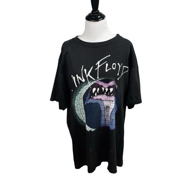 Vtg 90's Pink Floyd the Wall T-Shirt XL Single Stitch Licensed to Winterland - Picture 2 of 12
